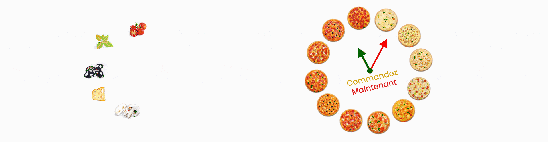 Variez les plaisirs avec nos pizzas à  morangis
